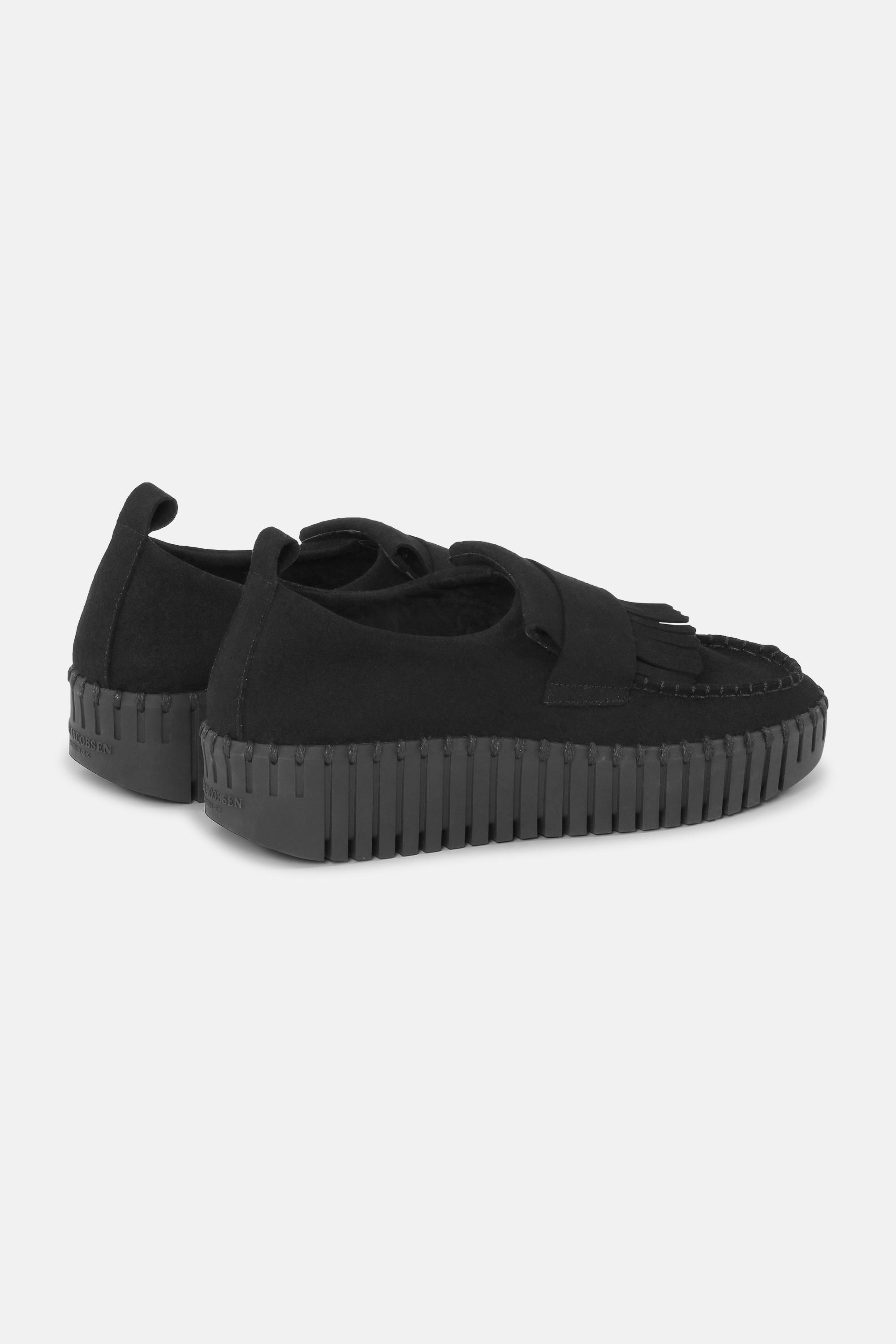 Tulip Loafer - Black Black